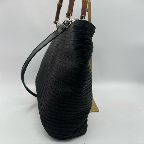 Gucci Bamboo Tote with crossbody strap - Picture 6 of 9